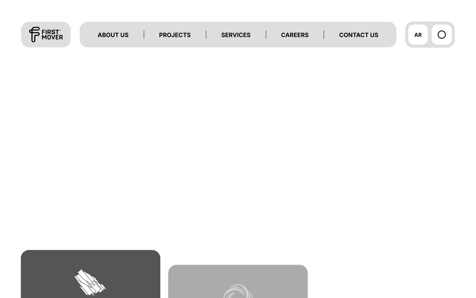 Screenshot of firstmover.com.sa